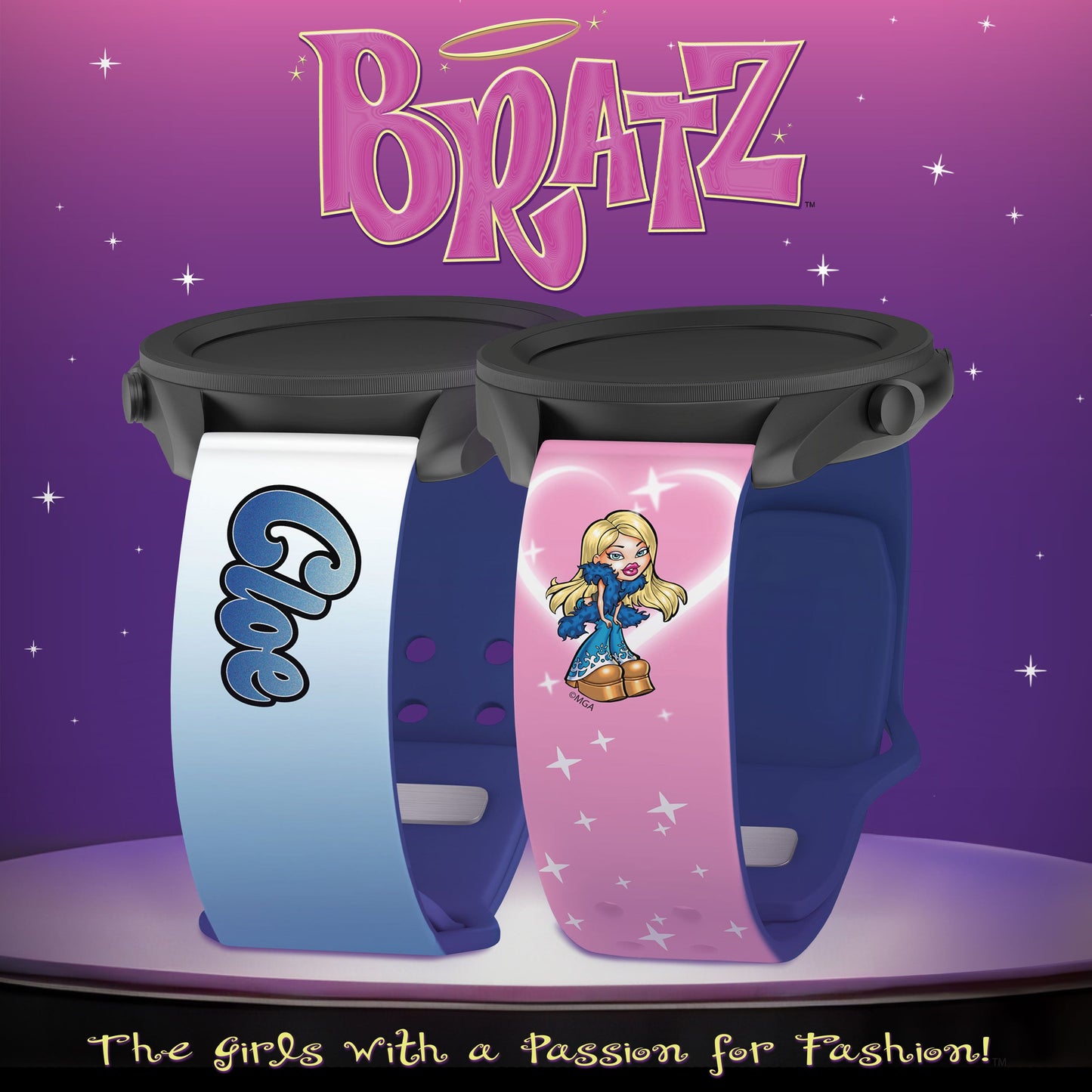 Bratz® Passion For Fashion HD Watchband for Samsung, Garmin, Fossil, and More