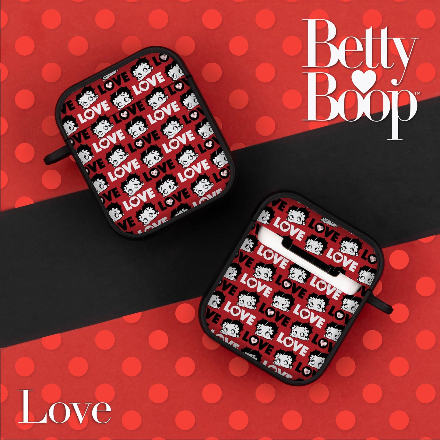 Betty Boop Classic HDX Apple AirPods Gen 1 & 2 Case Cover