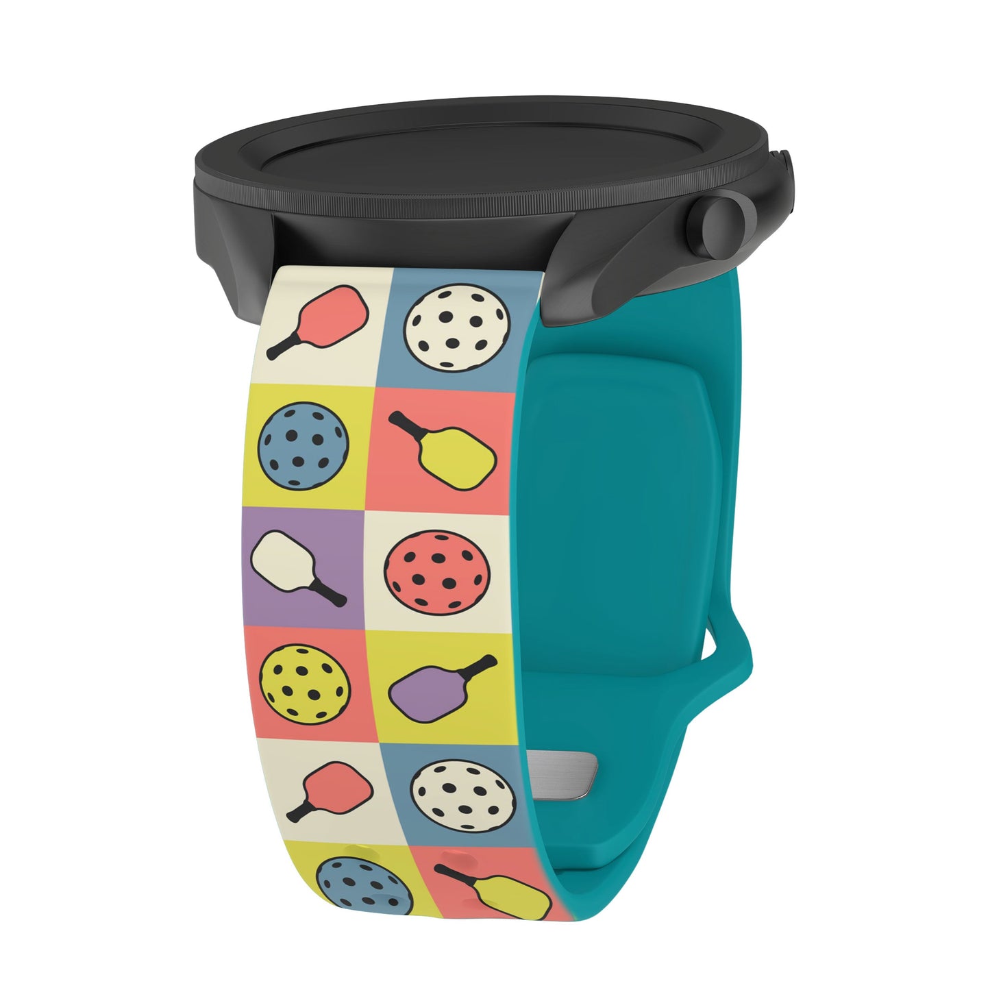 Pickleball HD Watchband for Samsung, Garmin, Fossil, and More