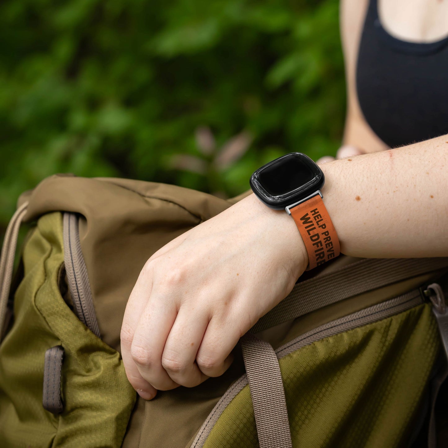 Smokey Bear Classic HD Fitbit Versa 3 & Sense Watch Band