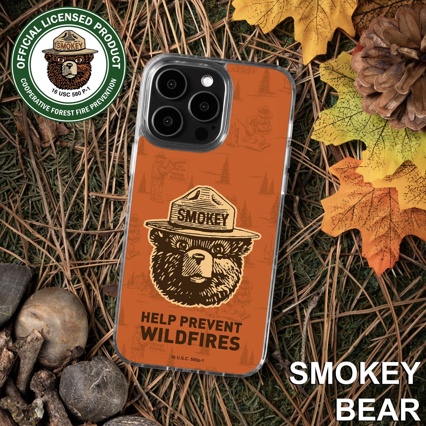Smokey Bear Classic HD Apple iPhone 11 Series Phone Case