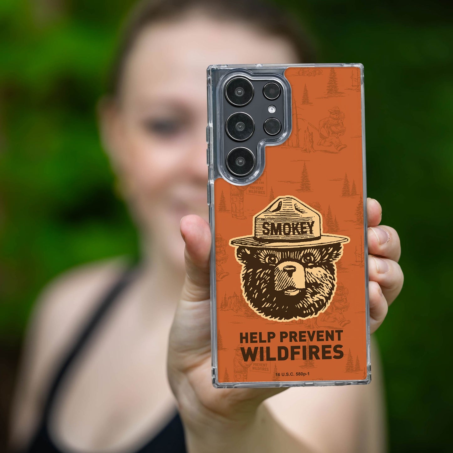 Smokey Bear Classic HD Samsung Galaxy S23 Phone Case