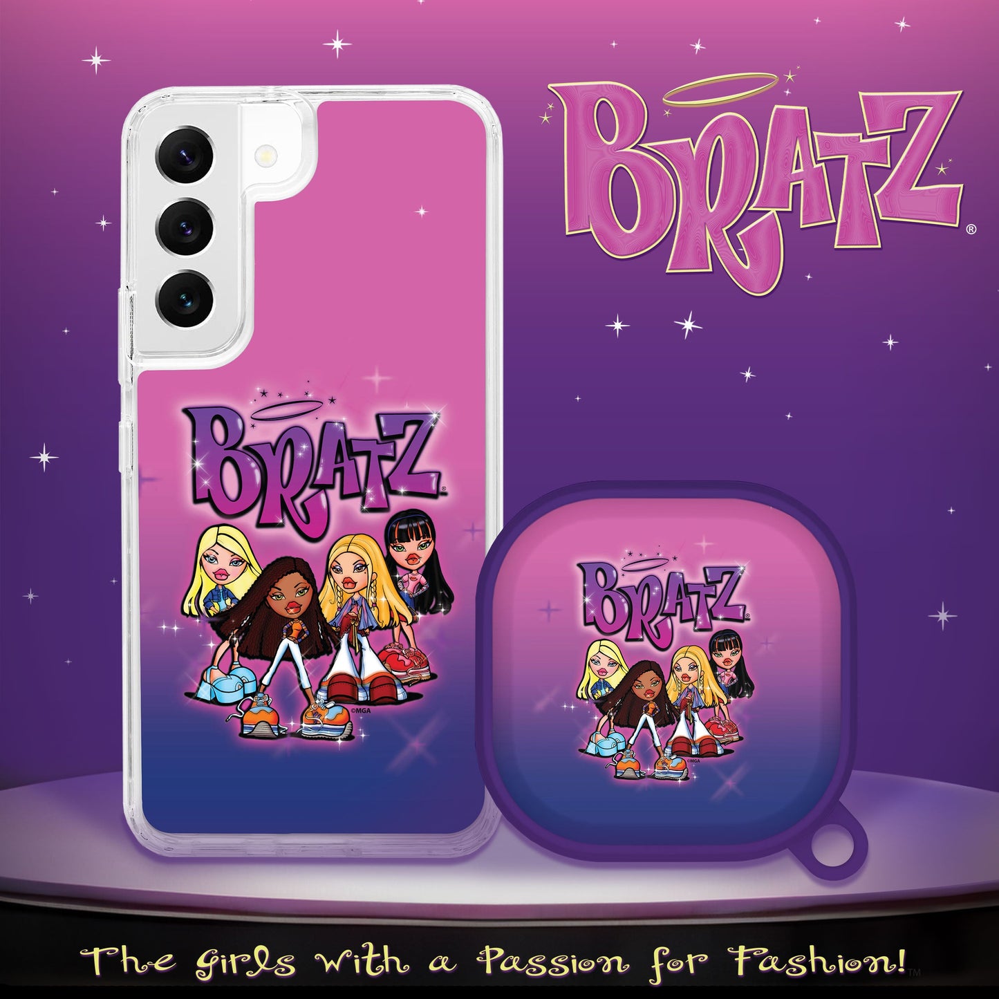 Bratz® Classic HD Samsung Galaxy S23 Series and Buds Pro Combo Package