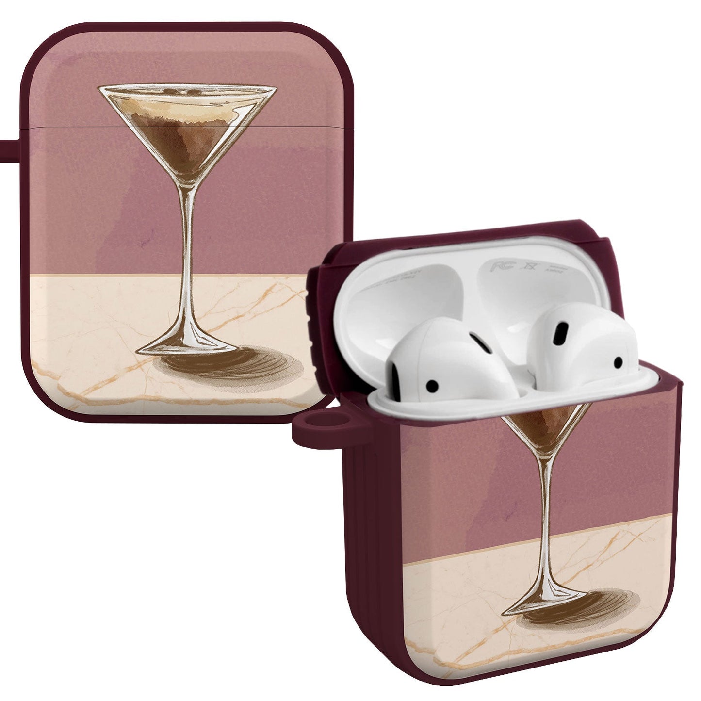 Wine, Beer, & Booze HDX Apple AirPods Gen 1 & 2 Case Cover