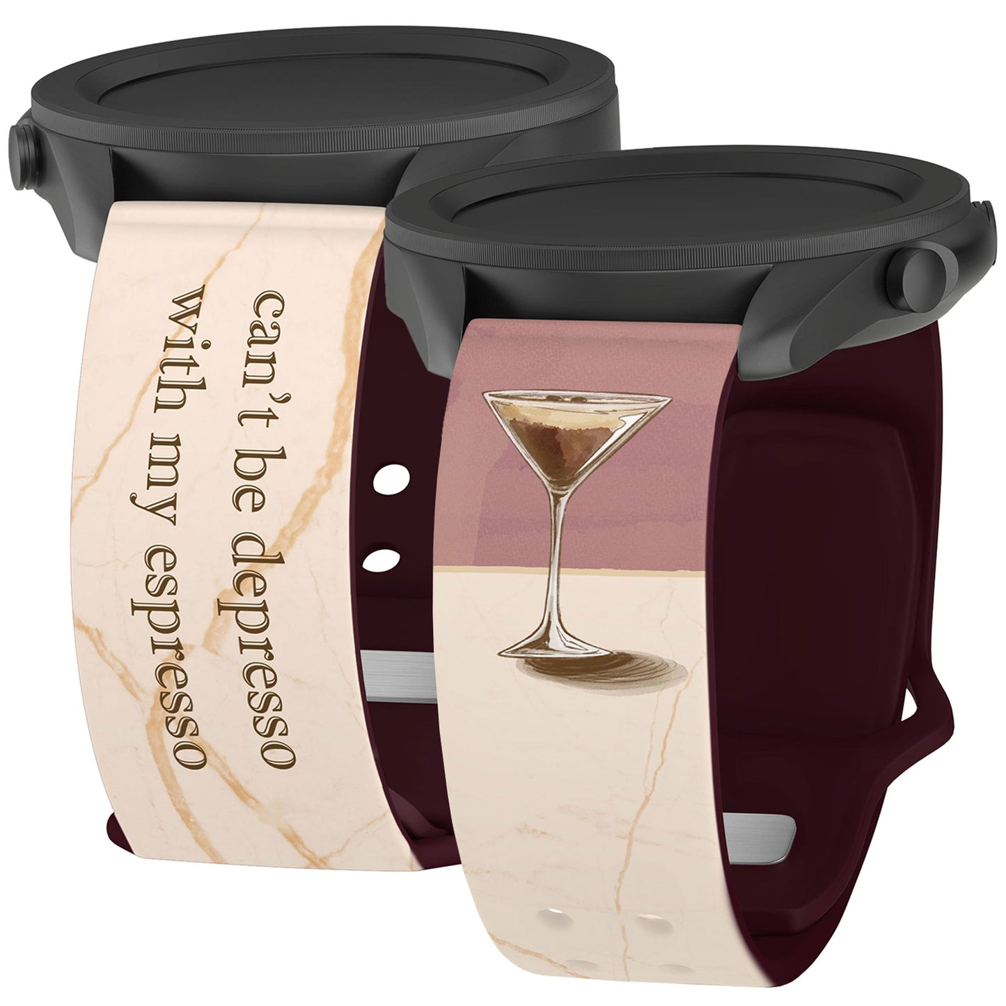 Wine, Beer, & Booze HD Watchband for Samsung, Garmin, Fossil, and More