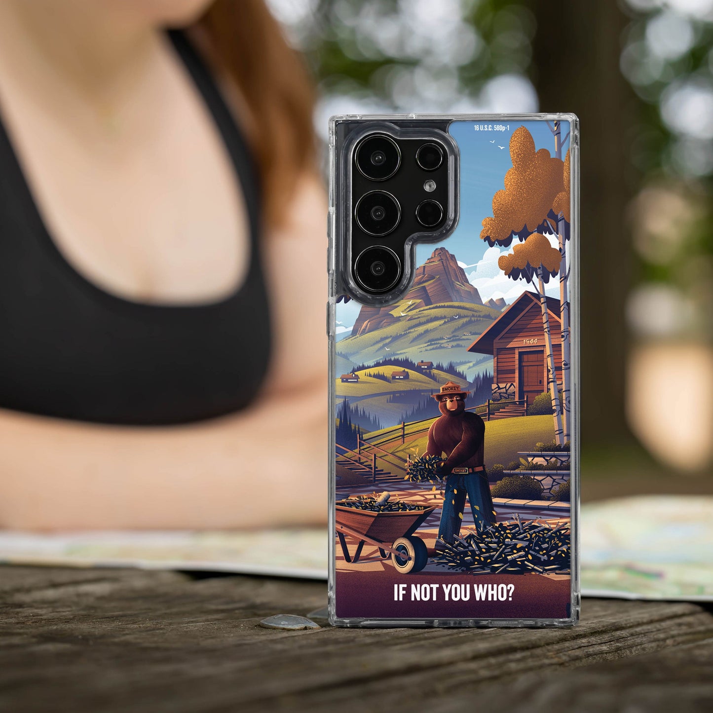Smokey Bear Classic HD Samsung Galaxy S21 Phone Case