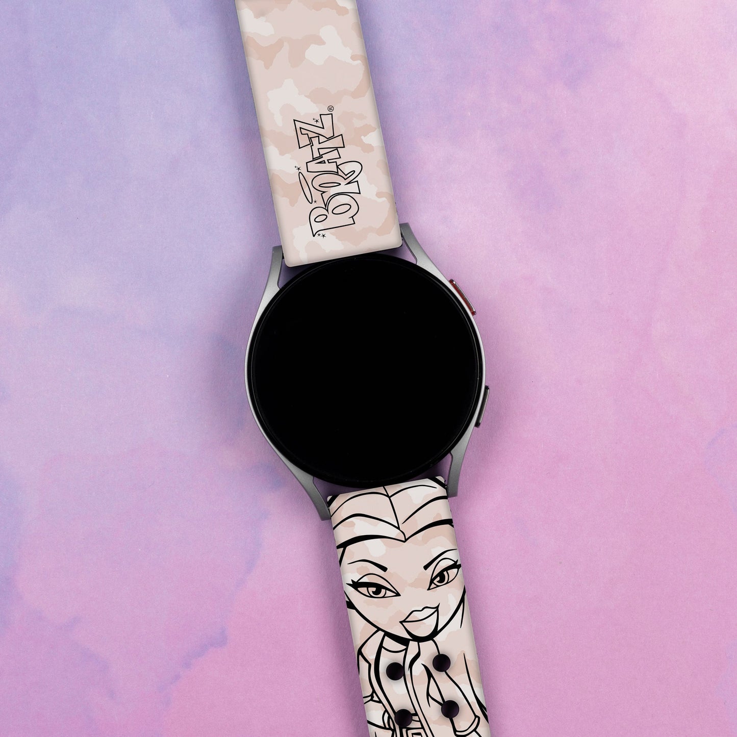 Bratz® Passion For Fashion HD Watchband for Samsung, Garmin, Fossil, and More