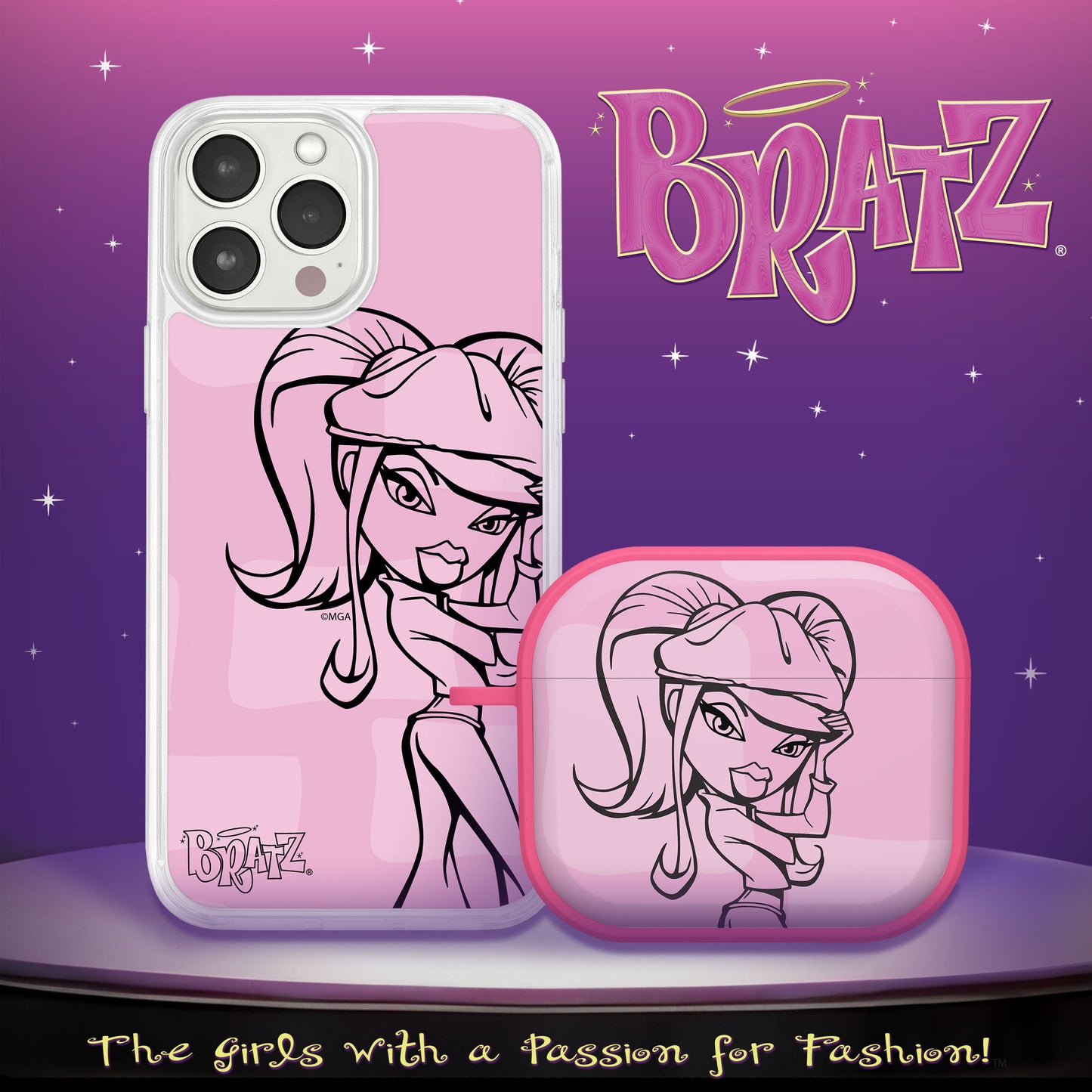 Bratz® Passion For Fashion HD Apple iPhone 11 and AirPods Gen 3 Combo Package