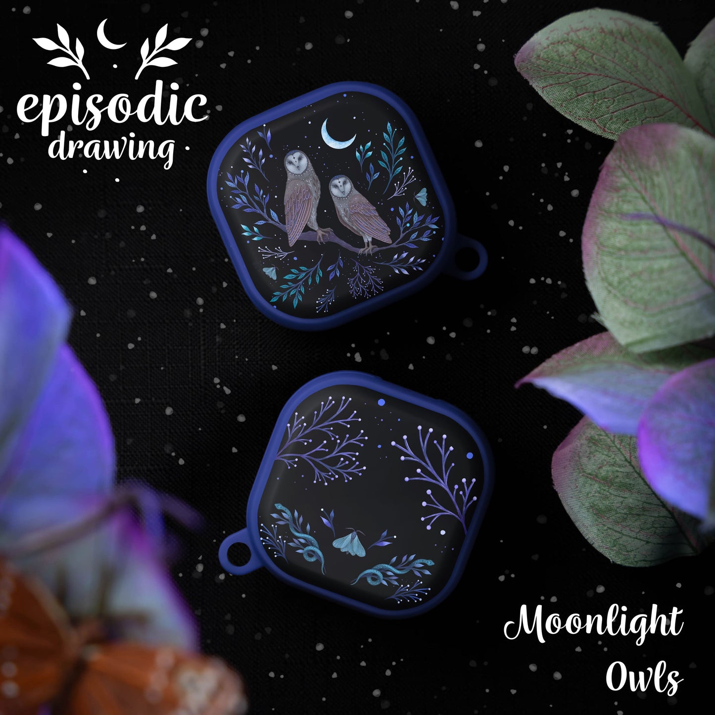 Episodic Drawing Enchanted Collection HDX Samsung Galaxy Buds Pro & Buds Live Case Cover
