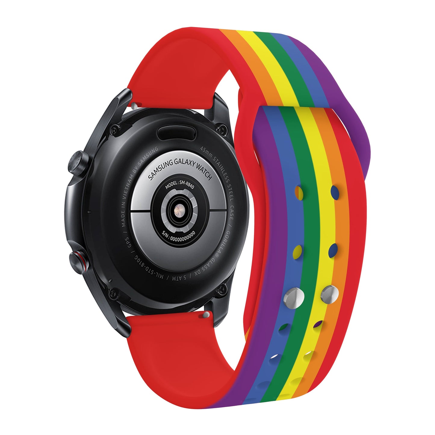 Pride HD Watchband for Samsung, Garmin, Fossil, and More for Samsung, Garmin, Fossil, and More