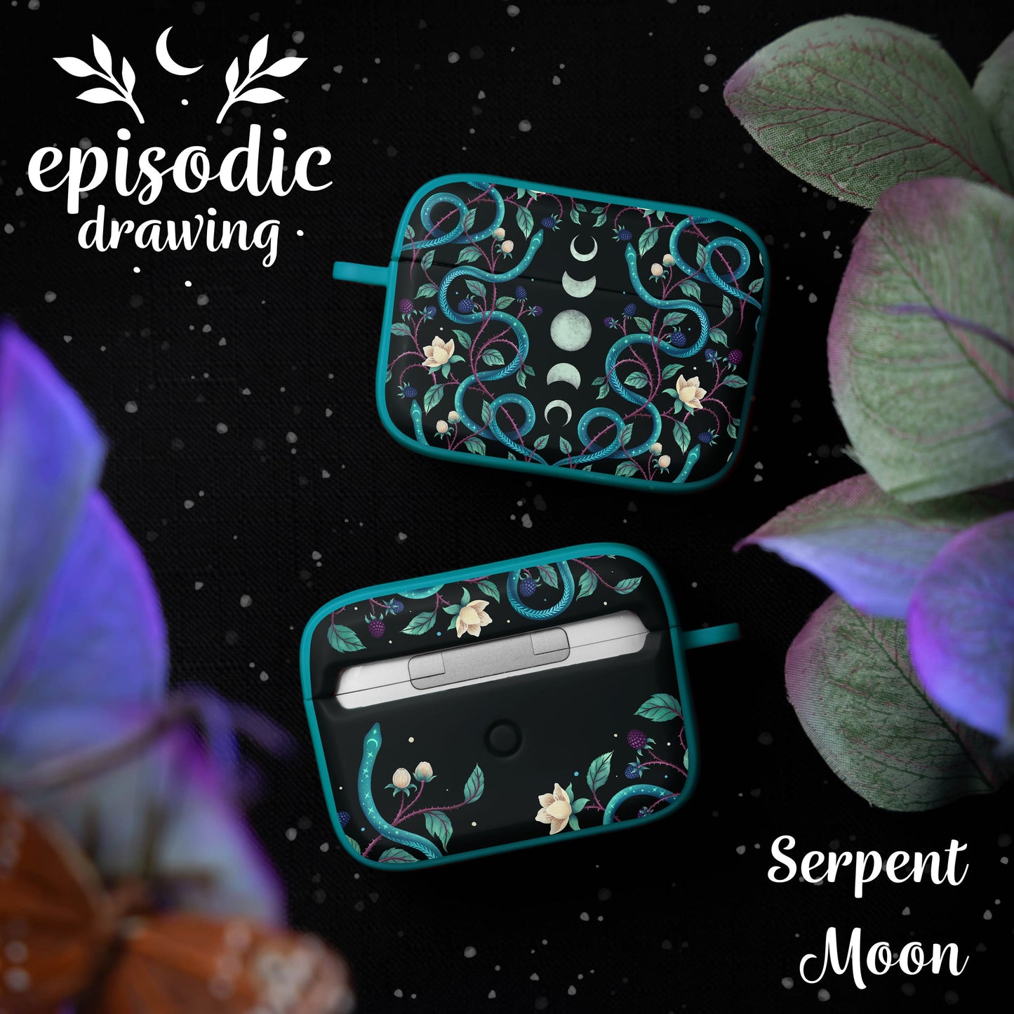 Episodic Drawing Enchanted Collection HDX Apple AirPods Pro 1 & 2 Case Cover