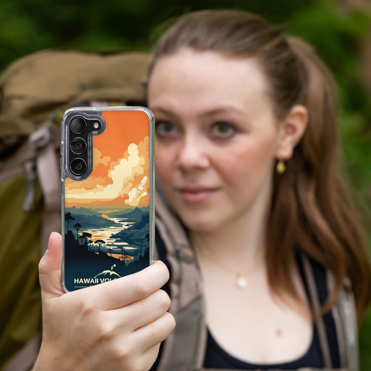 National Parks Hawaii Volcanoes HD Samsung Galaxy S23 Phone Case