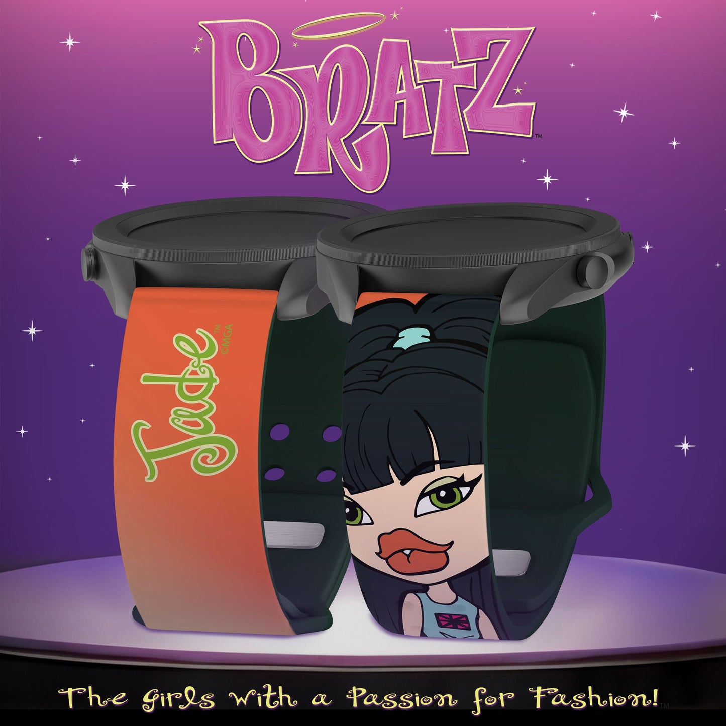 Bratz® Passion For Fashion HD Watchband for Samsung, Garmin, Fossil, and More