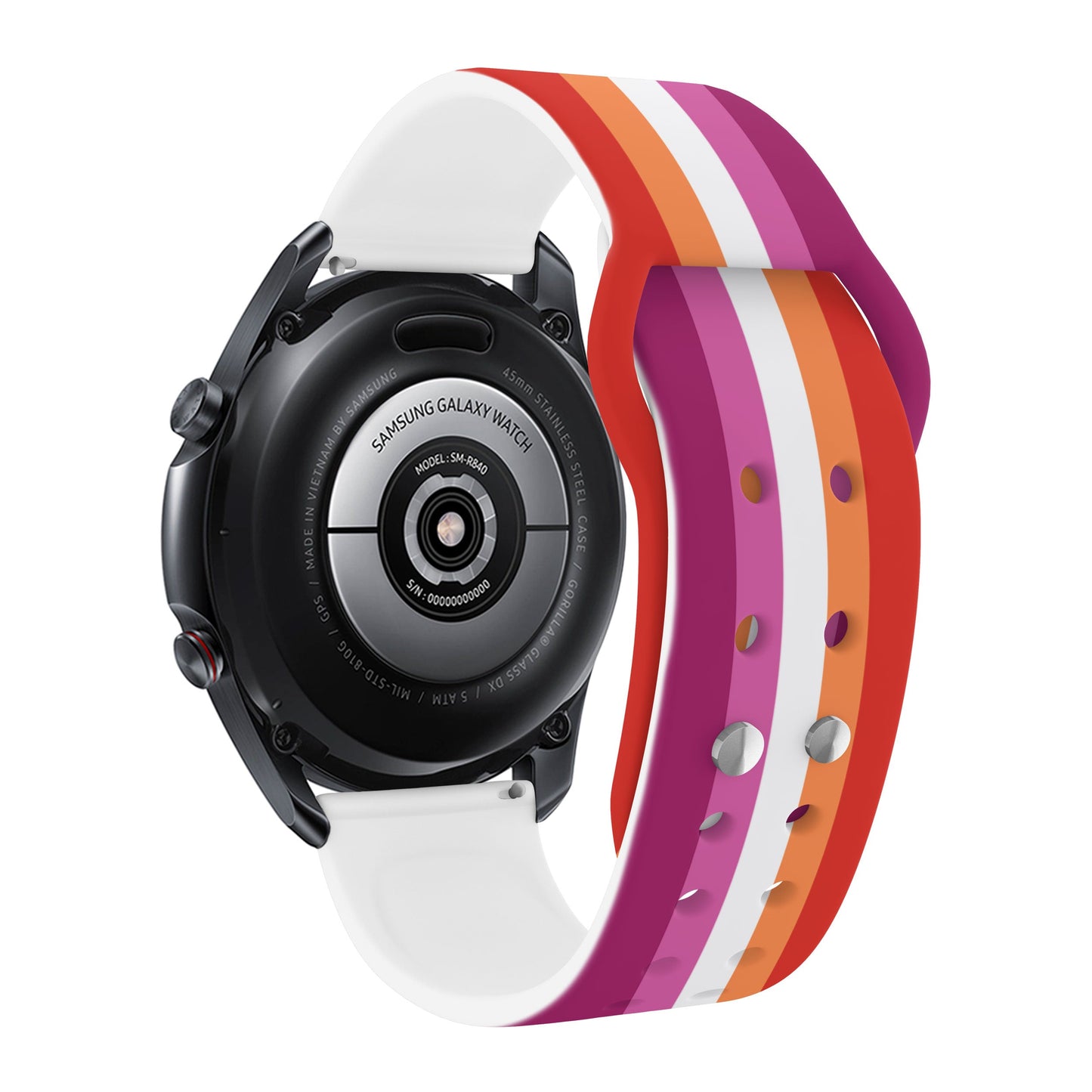 Pride HD Watchband for Samsung, Garmin, Fossil, and More for Samsung, Garmin, Fossil, and More