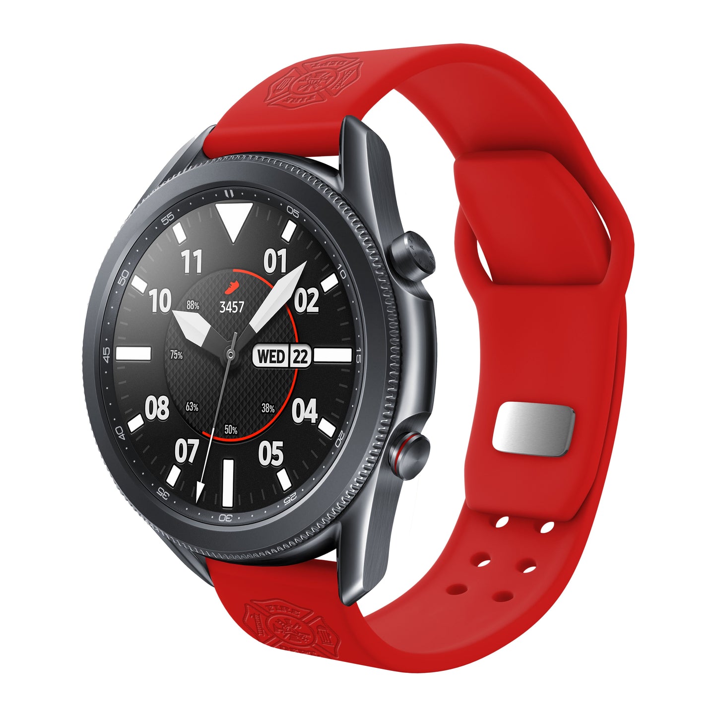 Firefighter First Responder Watchband for Samsung, Garmin, Fossil, and More for Samsung, Garmin, Fossil, and More