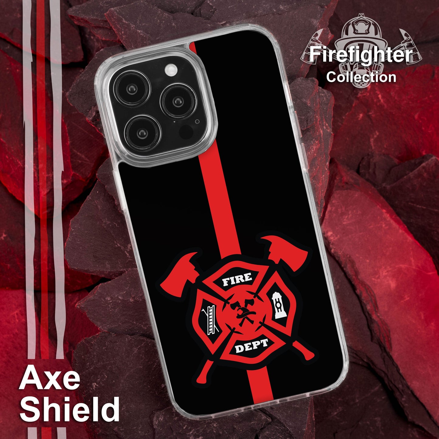 Firefighter HD Apple iPhone 11/XR Phone Case