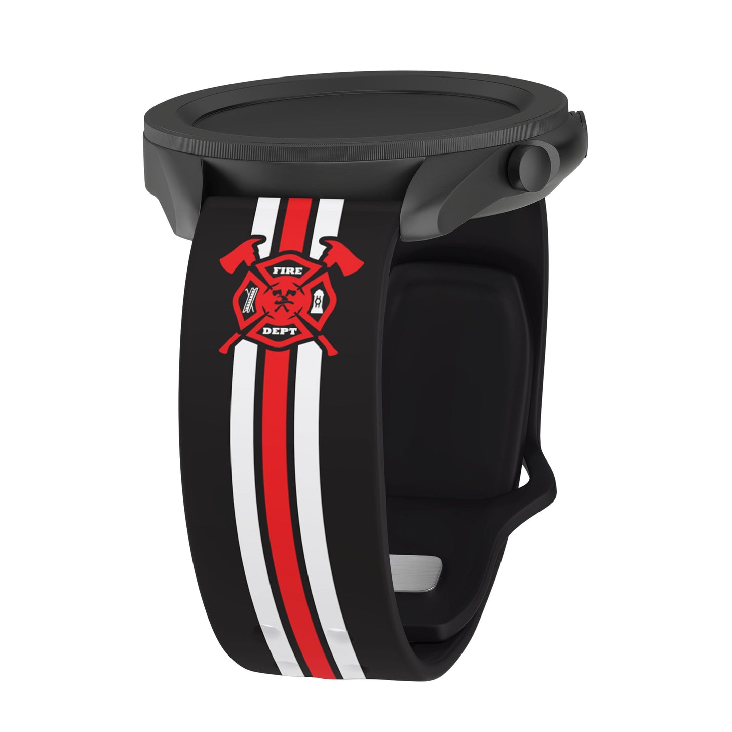 FireFighter First Responder HD Watchband for Samsung, Garmin, Fossil, and More for Samsung, Garmin, Fossil, and More