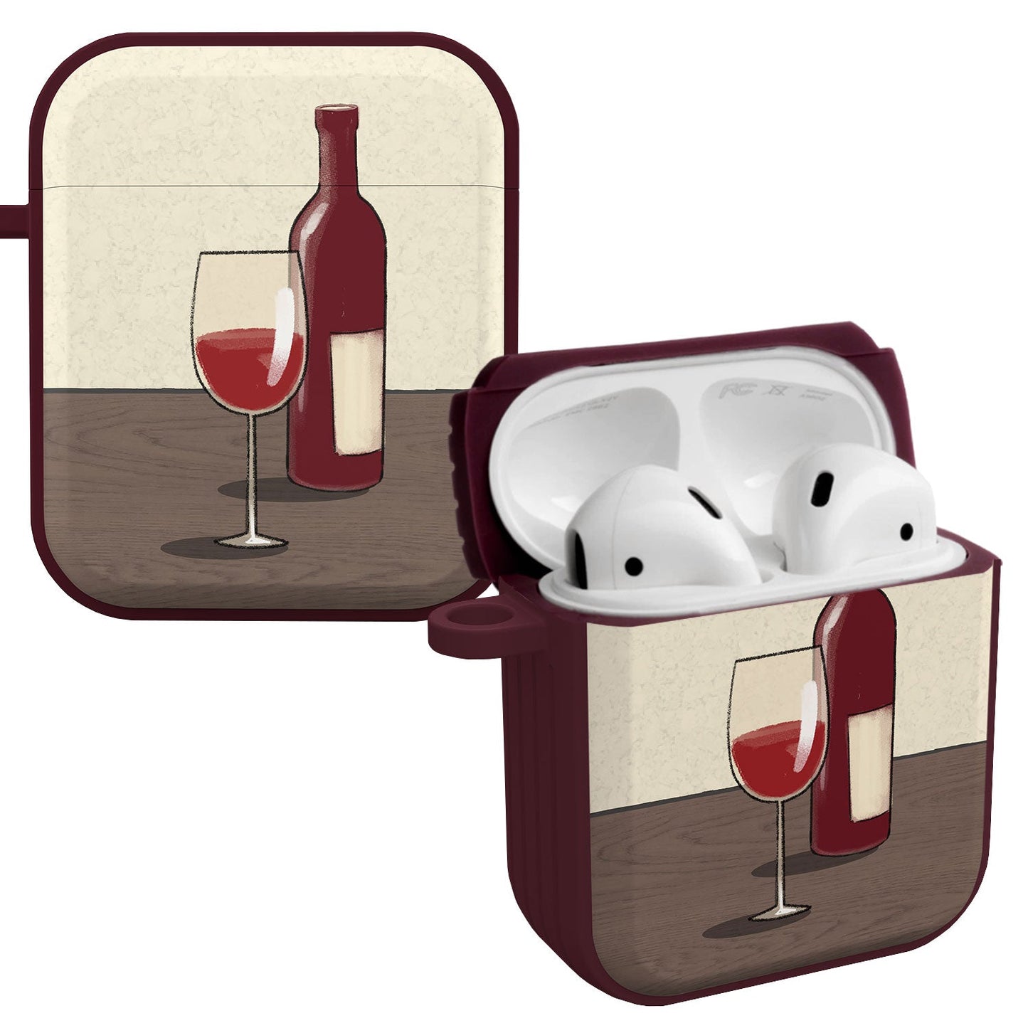Wine, Beer, & Booze HDX Apple AirPods Gen 1 & 2 Case Cover