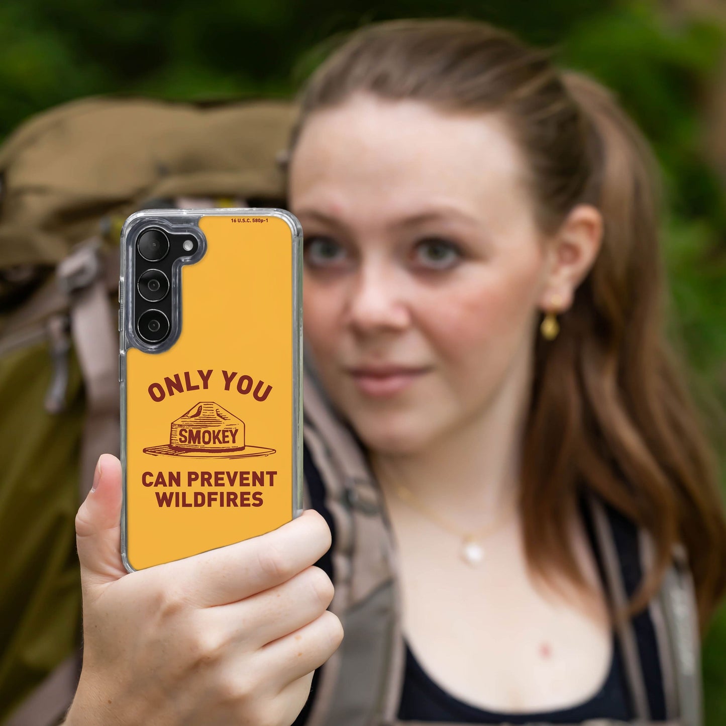 Smokey Bear Classic HD Samsung Galaxy S21 Phone Case