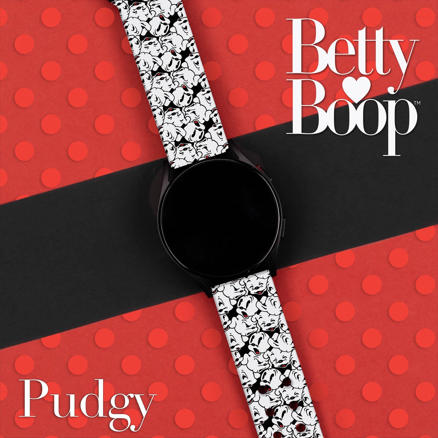 Betty Boop Classic HD Watchband for Samsung, Garmin, Fossil, and More