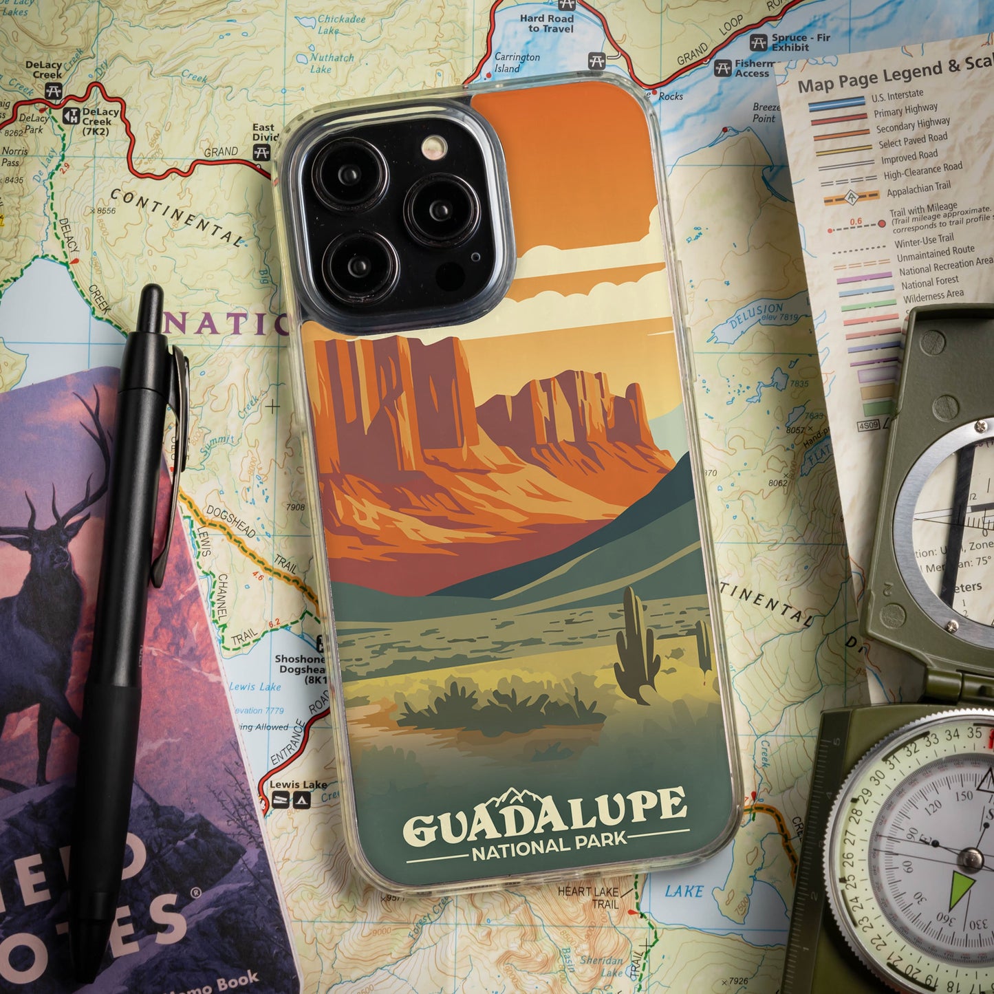 National Parks Guadalupe HD Apple iPhone 16 Mag-Safe Phone Case