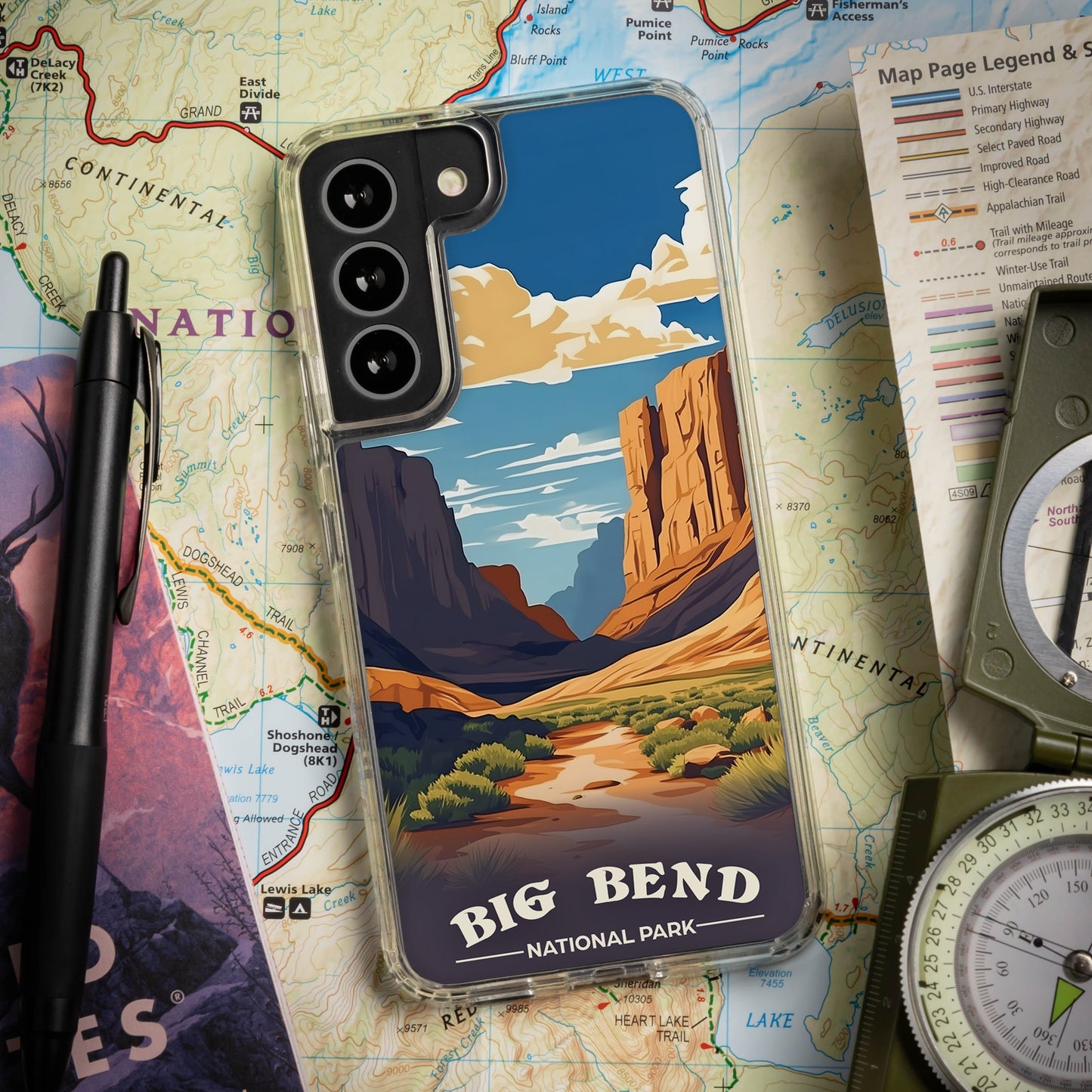 National Parks Big Bend HD Samsung Galaxy S24 Phone Case