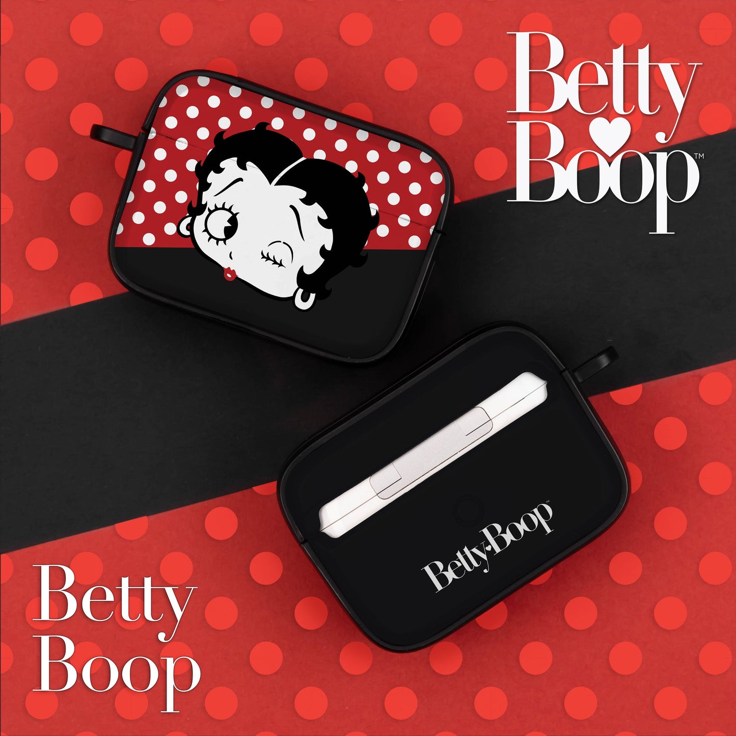 Betty Boop Classic HDX Apple AirPods Pro 1 & 2 Case Cover