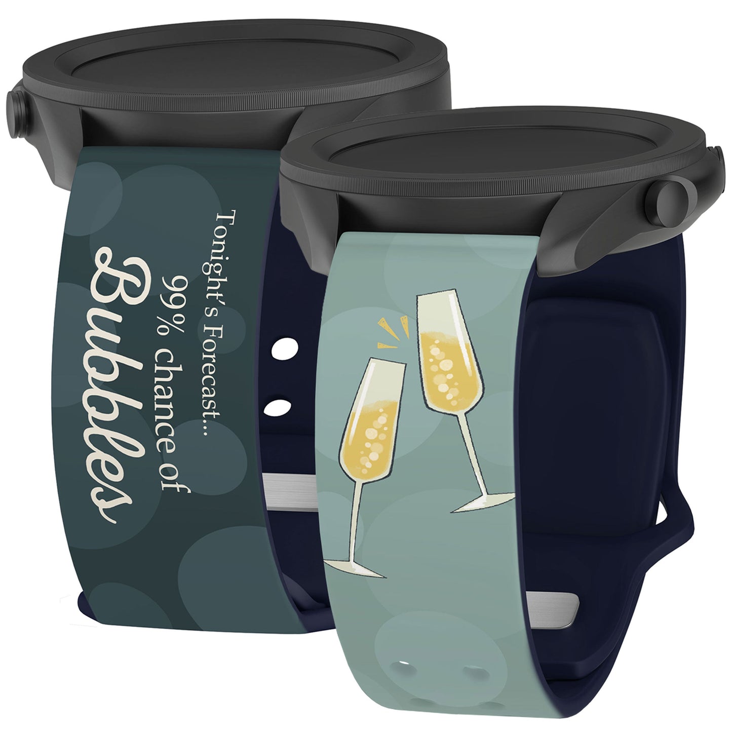 Wine, Beer, & Booze HD Watchband for Samsung, Garmin, Fossil, and More