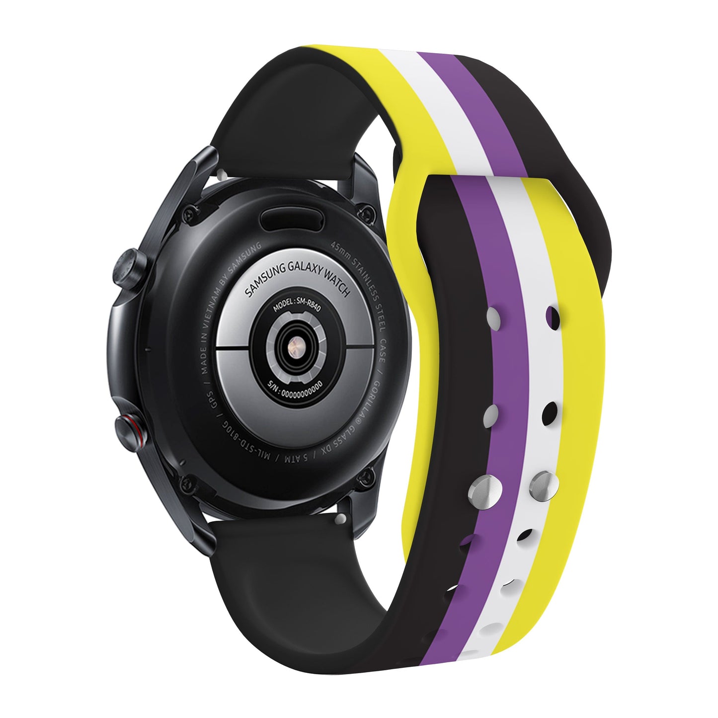 Pride HD Watchband for Samsung, Garmin, Fossil, and More for Samsung, Garmin, Fossil, and More