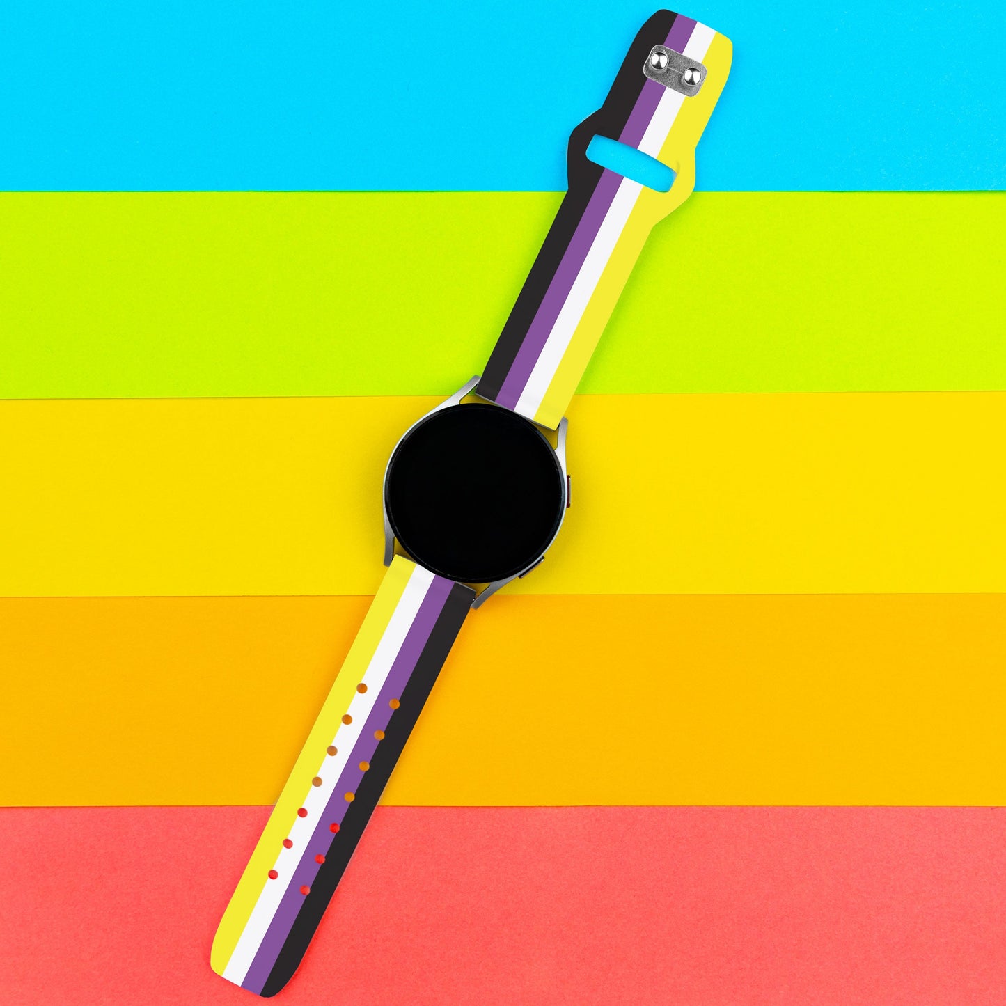 Pride HD Watchband for Samsung, Garmin, Fossil, and More for Samsung, Garmin, Fossil, and More