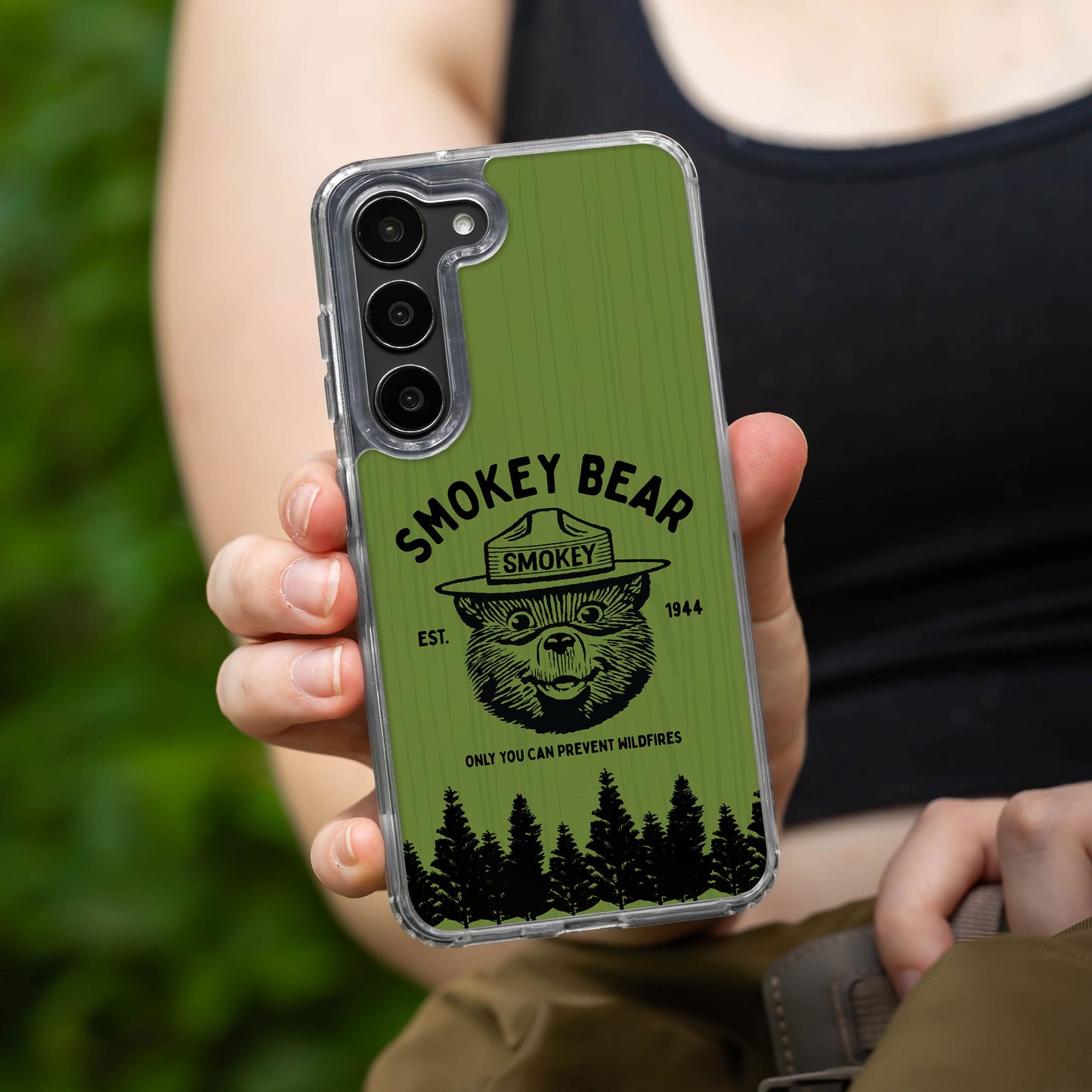 Smokey Bear Classic HD Samsung Galaxy S22 Phone Case