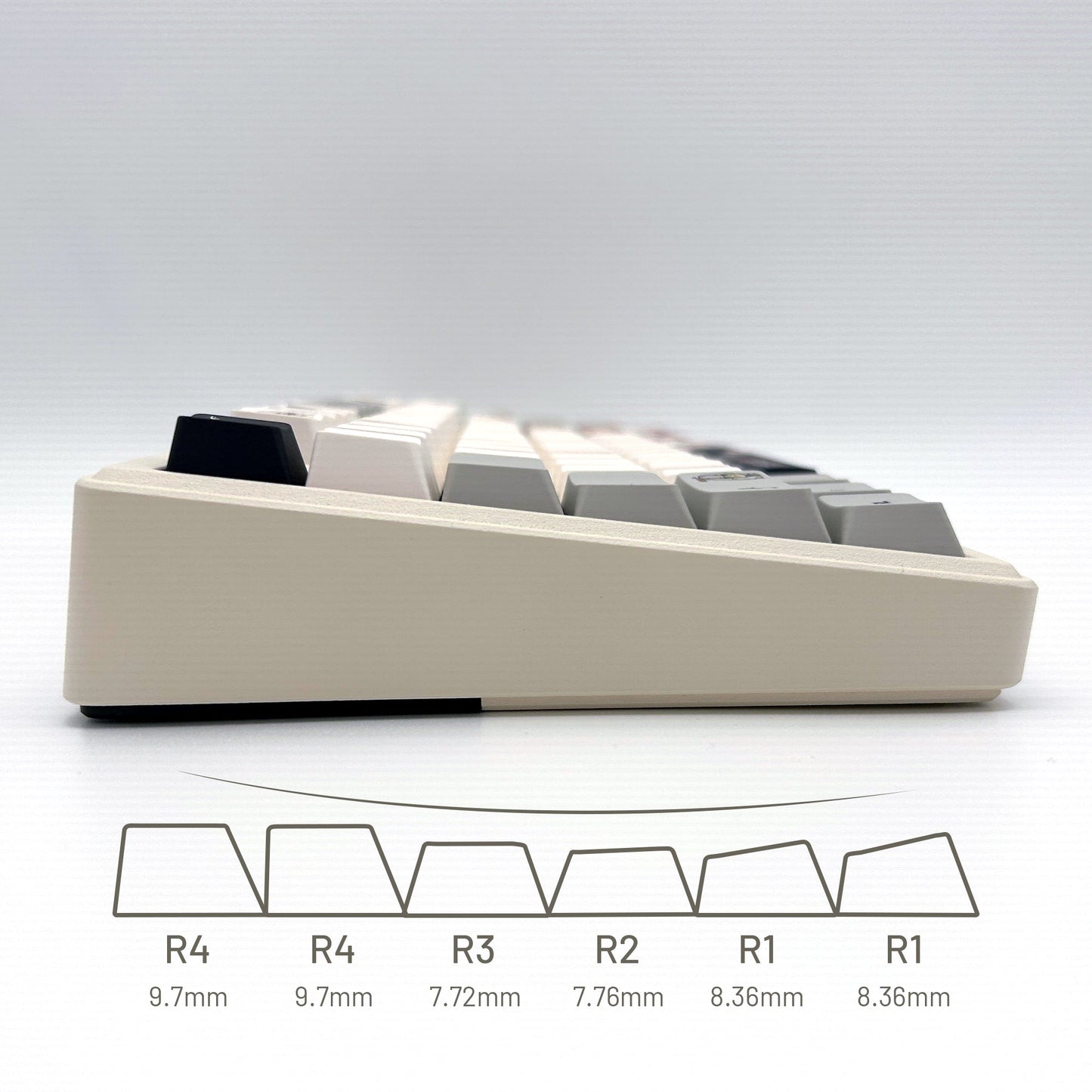 XVX Asano Touch Cherry Profile 5-sided Dye-Sub PBT Keycap Set (167-Key)