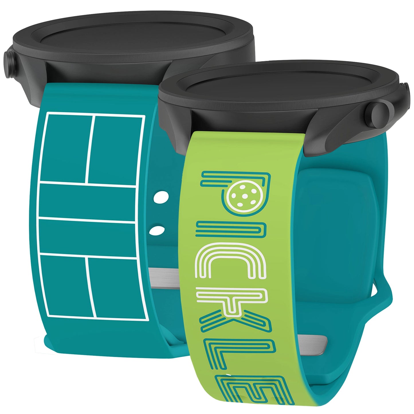 Pickleball HD Watchband for Samsung, Garmin, Fossil, and More