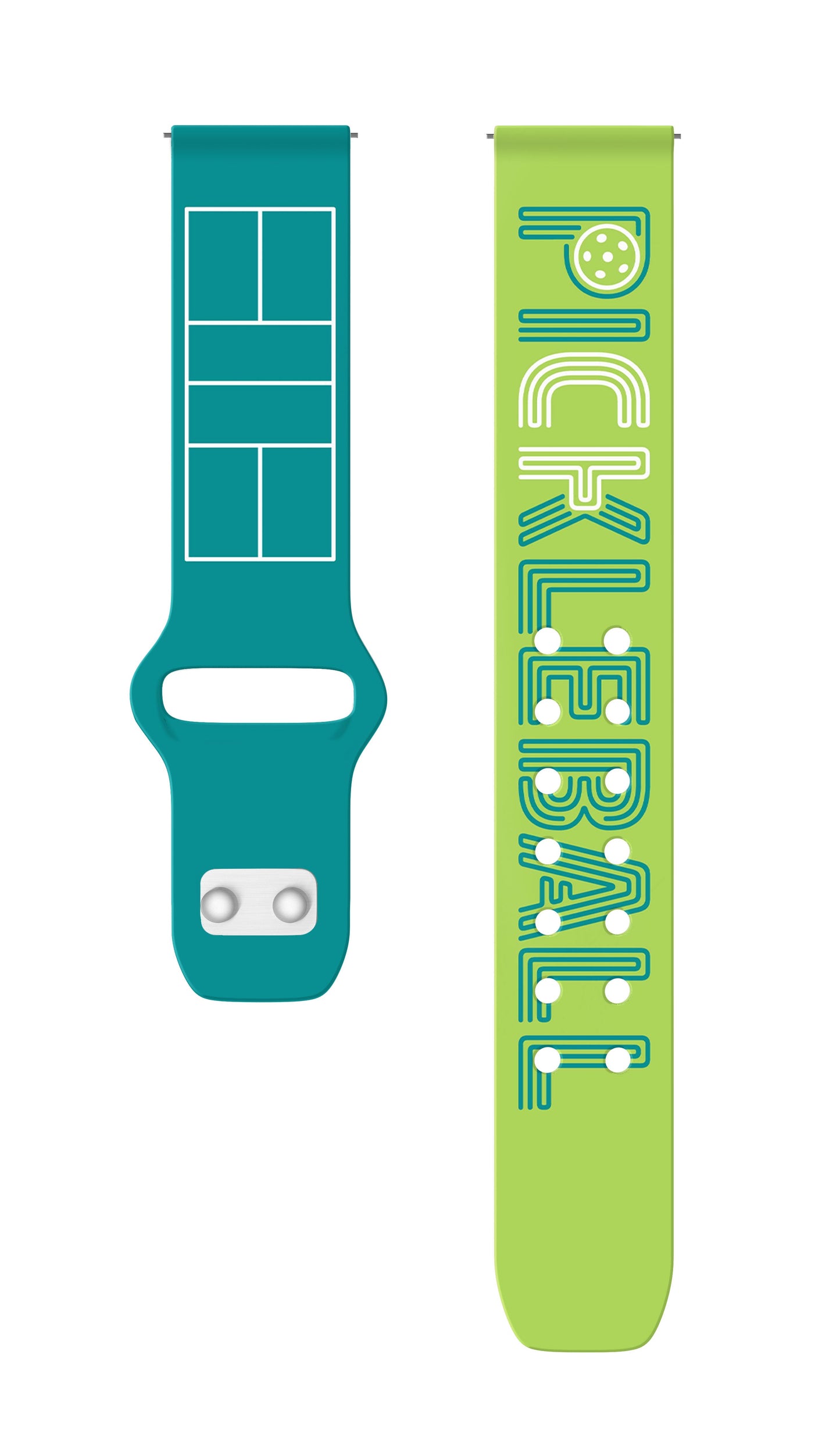 Pickleball HD Watchband for Samsung, Garmin, Fossil, and More