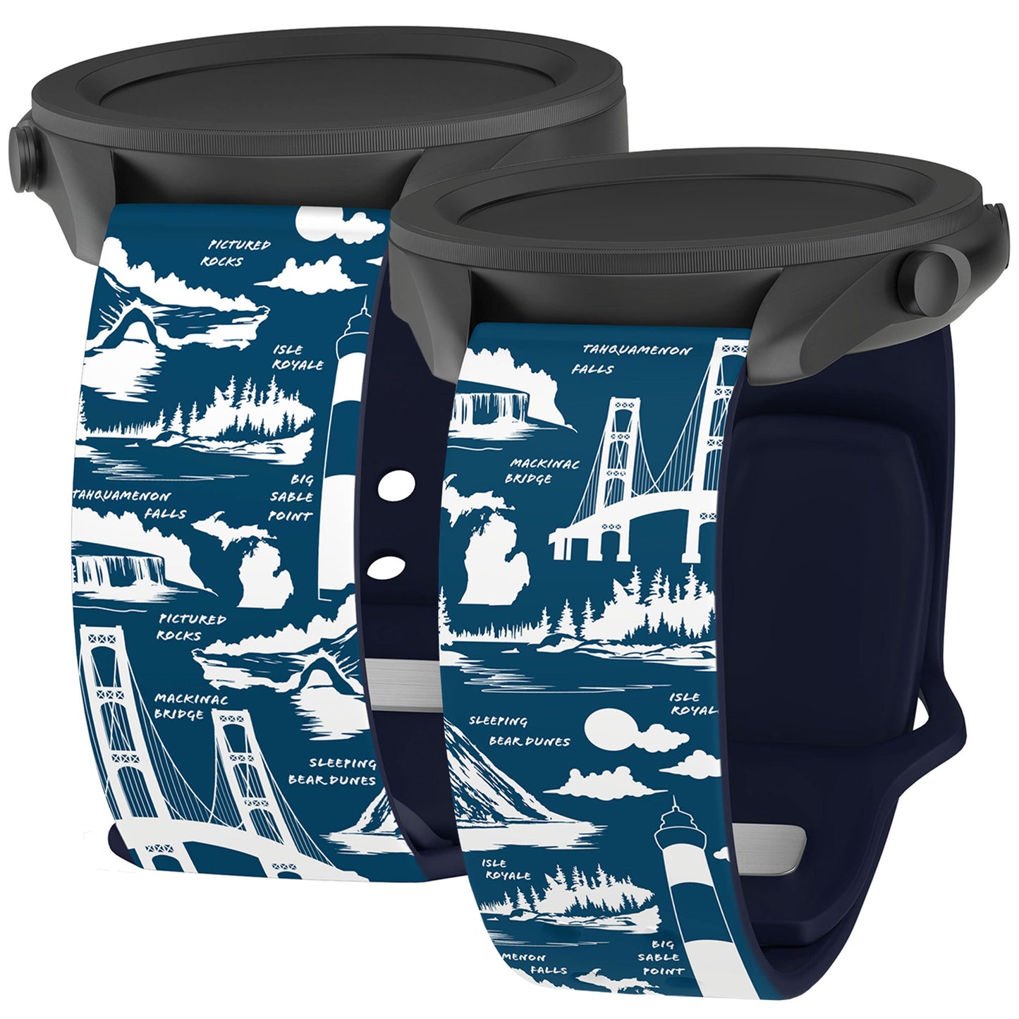 Michigan HD Watchband for Samsung, Garmin, Fossil, and More