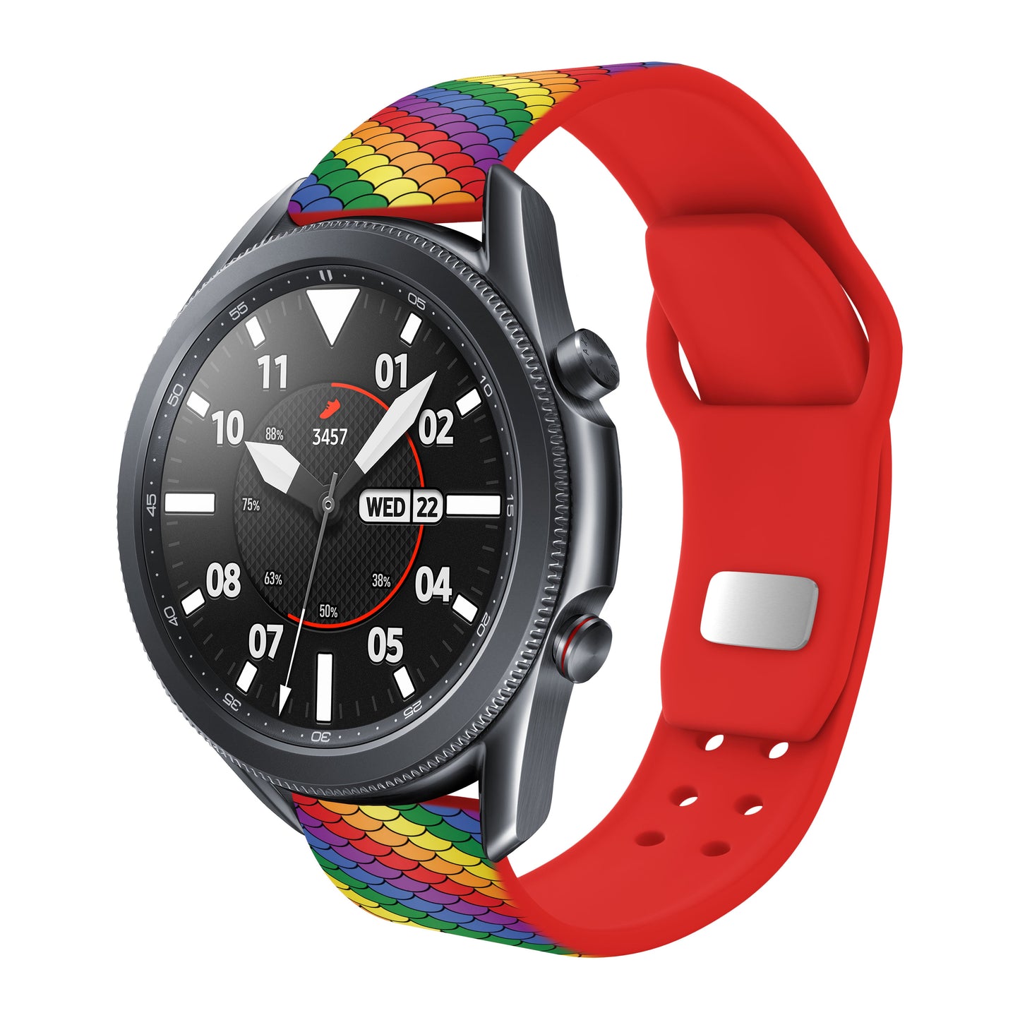 Pride HD Watchband for Samsung, Garmin, Fossil, and More for Samsung, Garmin, Fossil, and More