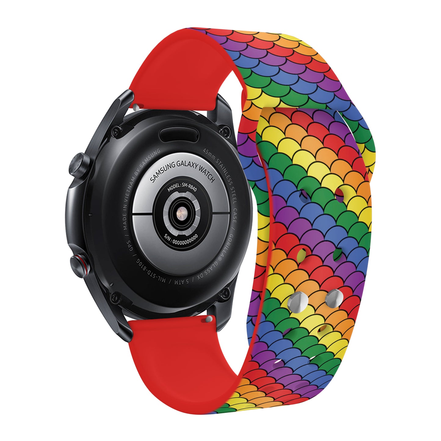 Pride HD Watchband for Samsung, Garmin, Fossil, and More for Samsung, Garmin, Fossil, and More