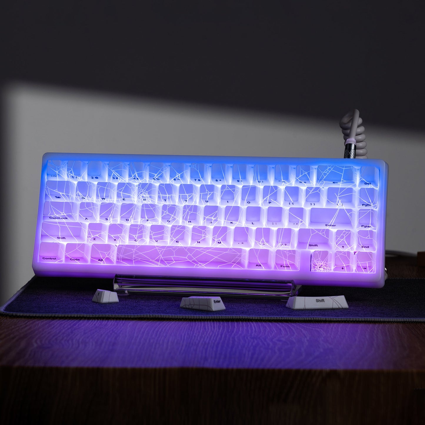 XVX SPIDER WEB Version Pattern OEM Profile IMD-Tech Keycap Set