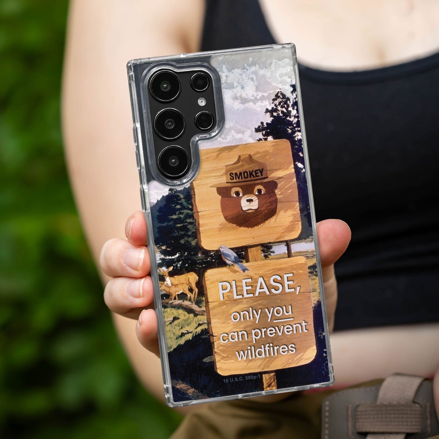 Smokey Bear Classic HD Samsung Galaxy S23 Phone Case