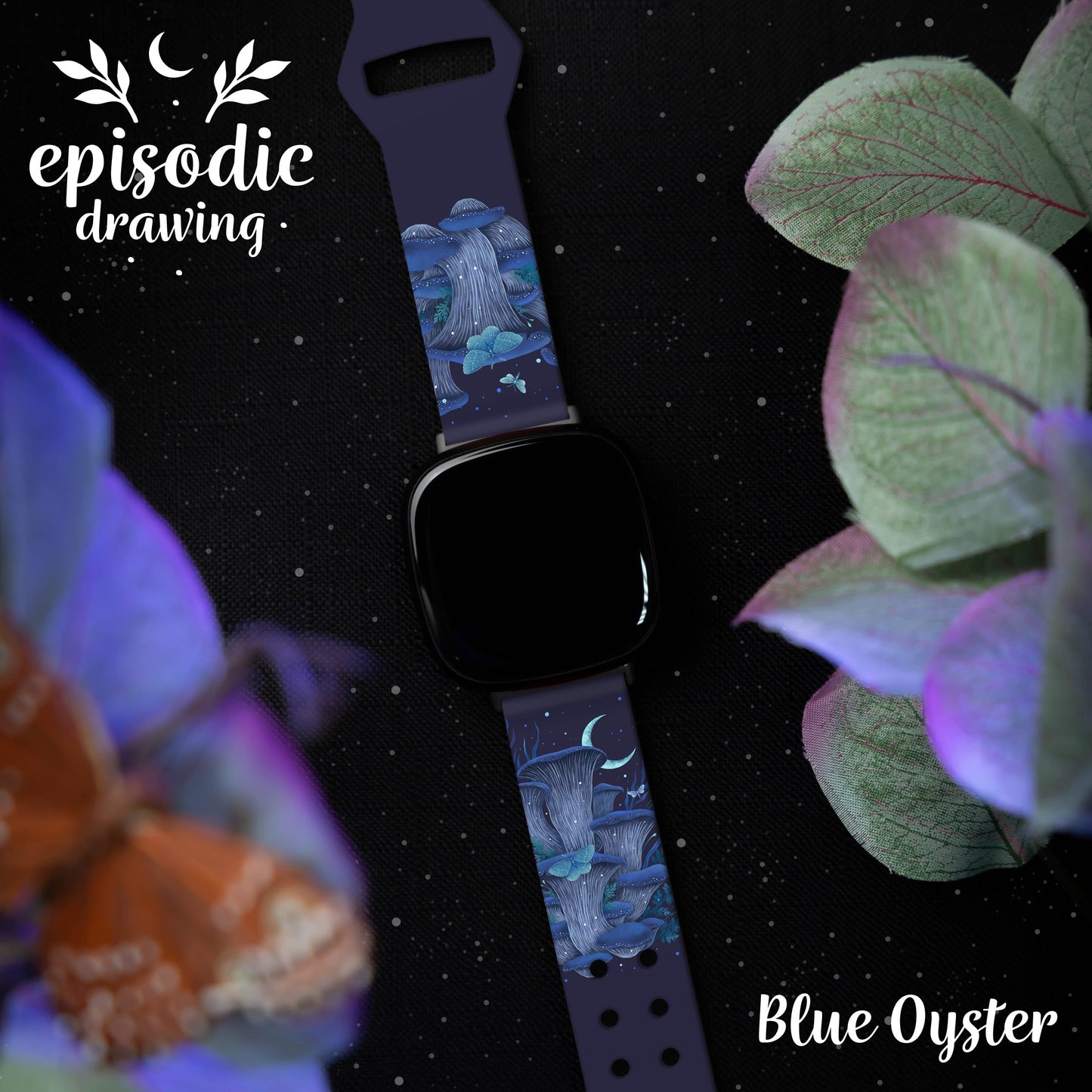 Episodic Drawing Enchanted Collection HD Fitbit Versa 3 & Sense 1 Watch Band