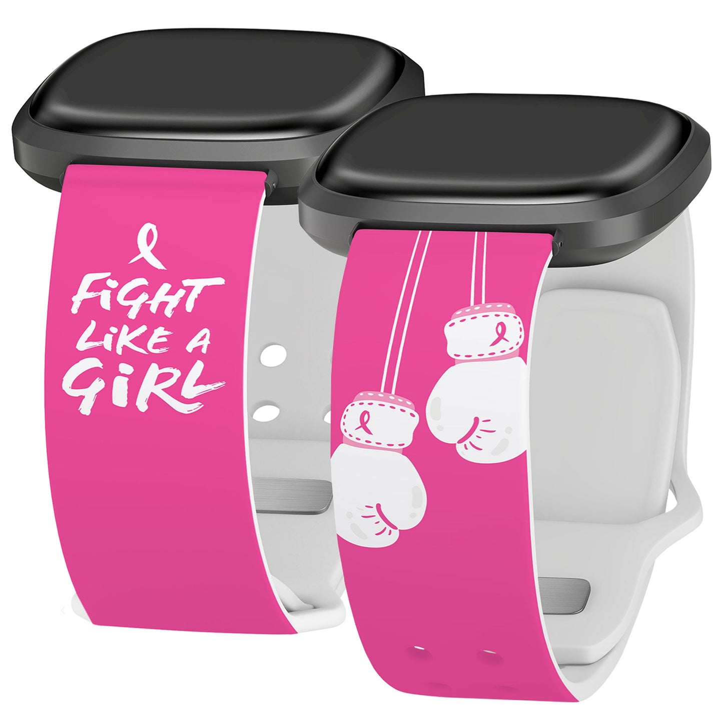 Breast Cancer Awareness HD Fitbit Versa 3 & Sense 1 Watch Band