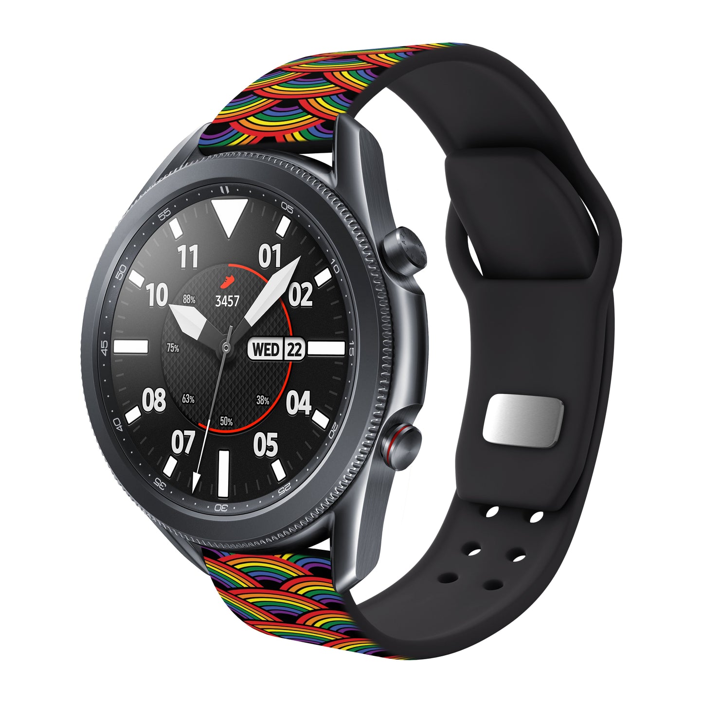 Pride HD Watchband for Samsung, Garmin, Fossil, and More for Samsung, Garmin, Fossil, and More