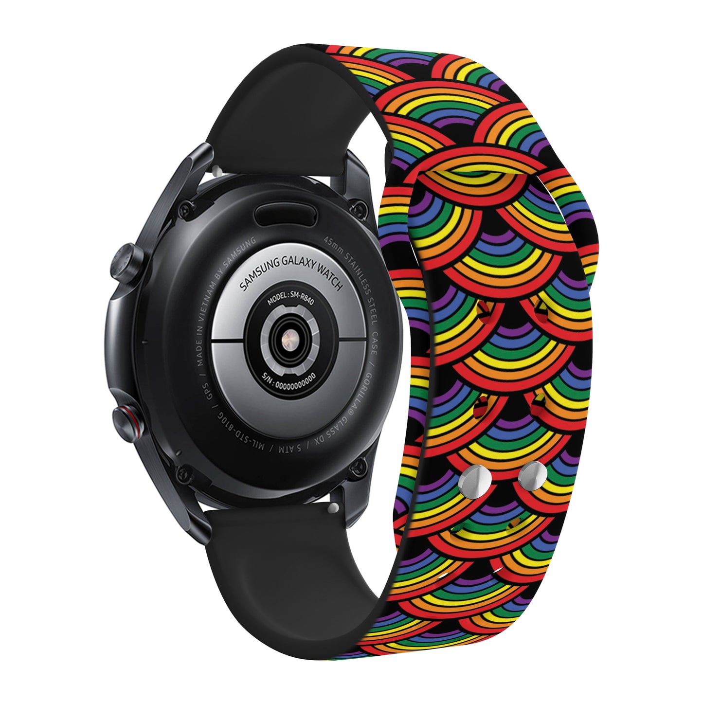Pride HD Watchband for Samsung, Garmin, Fossil, and More for Samsung, Garmin, Fossil, and More