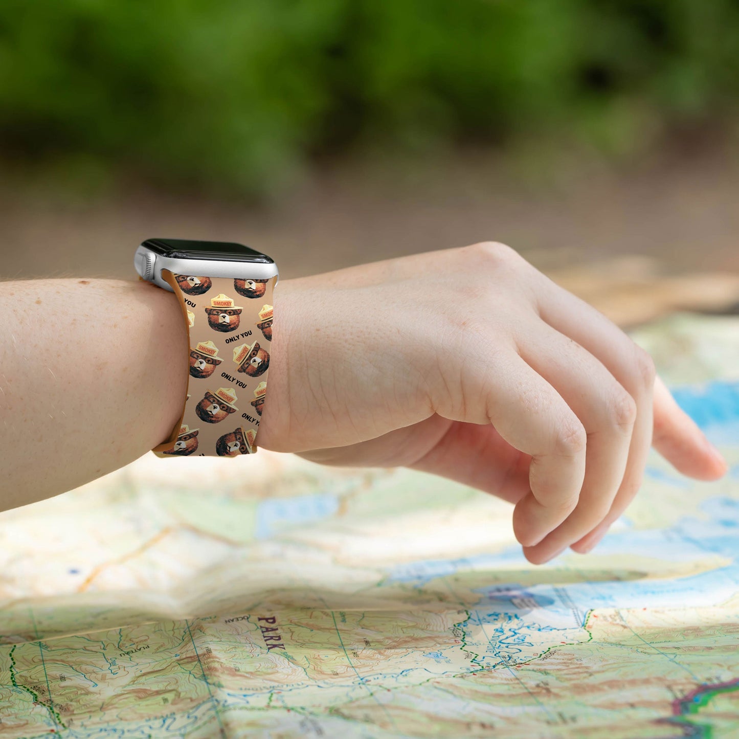 Smokey Bear Classic HD Apple Watch Band