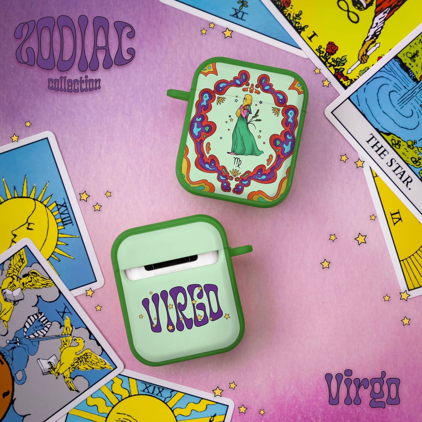 Zodiac Collection HDX Apple AirPods Gen 1 & 2 Case Cover