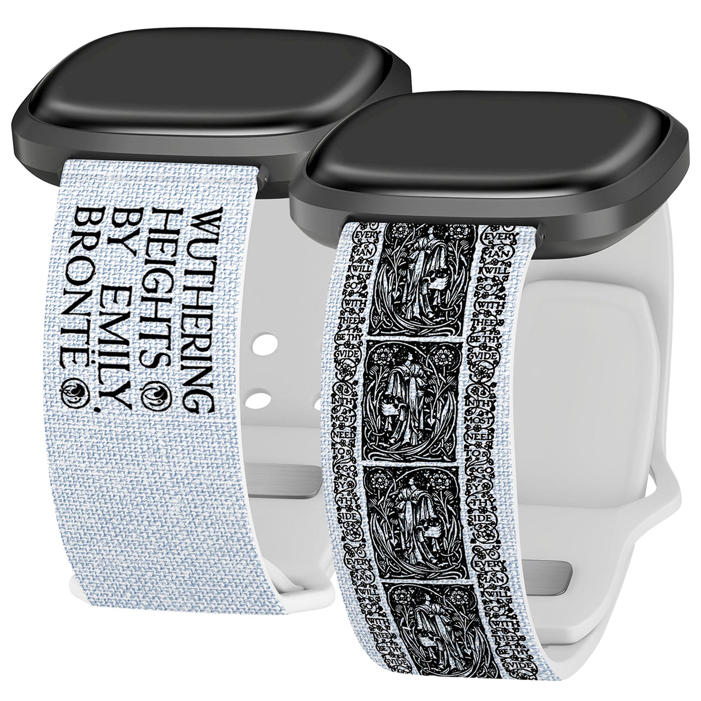 Classic Books HD Fitbit Versa 3 & Sense Watch Band