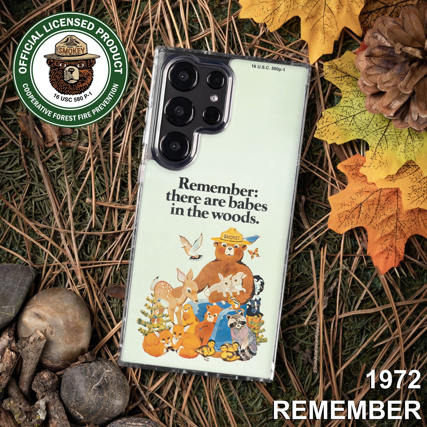 Smokey Bear Classic HD Samsung Galaxy S21 Phone Case