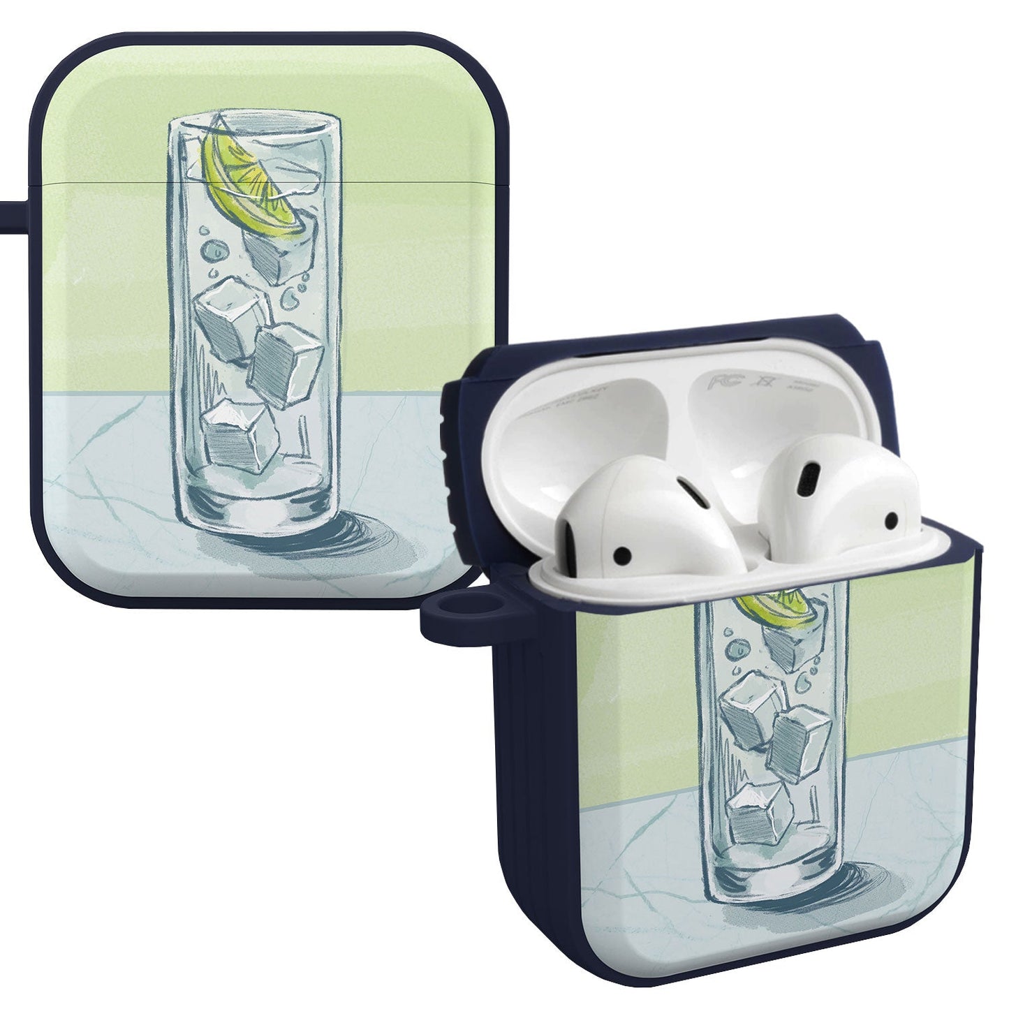 Wine, Beer, & Booze HDX Apple AirPods Gen 1 & 2 Case Cover