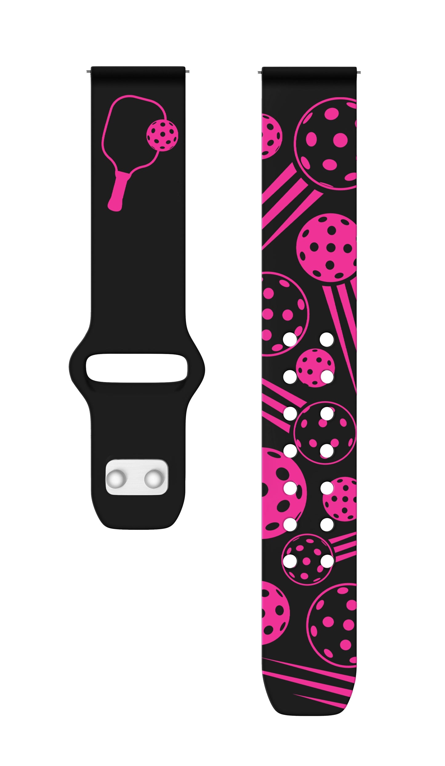 Pickleball HD Watchband for Samsung, Garmin, Fossil, and More