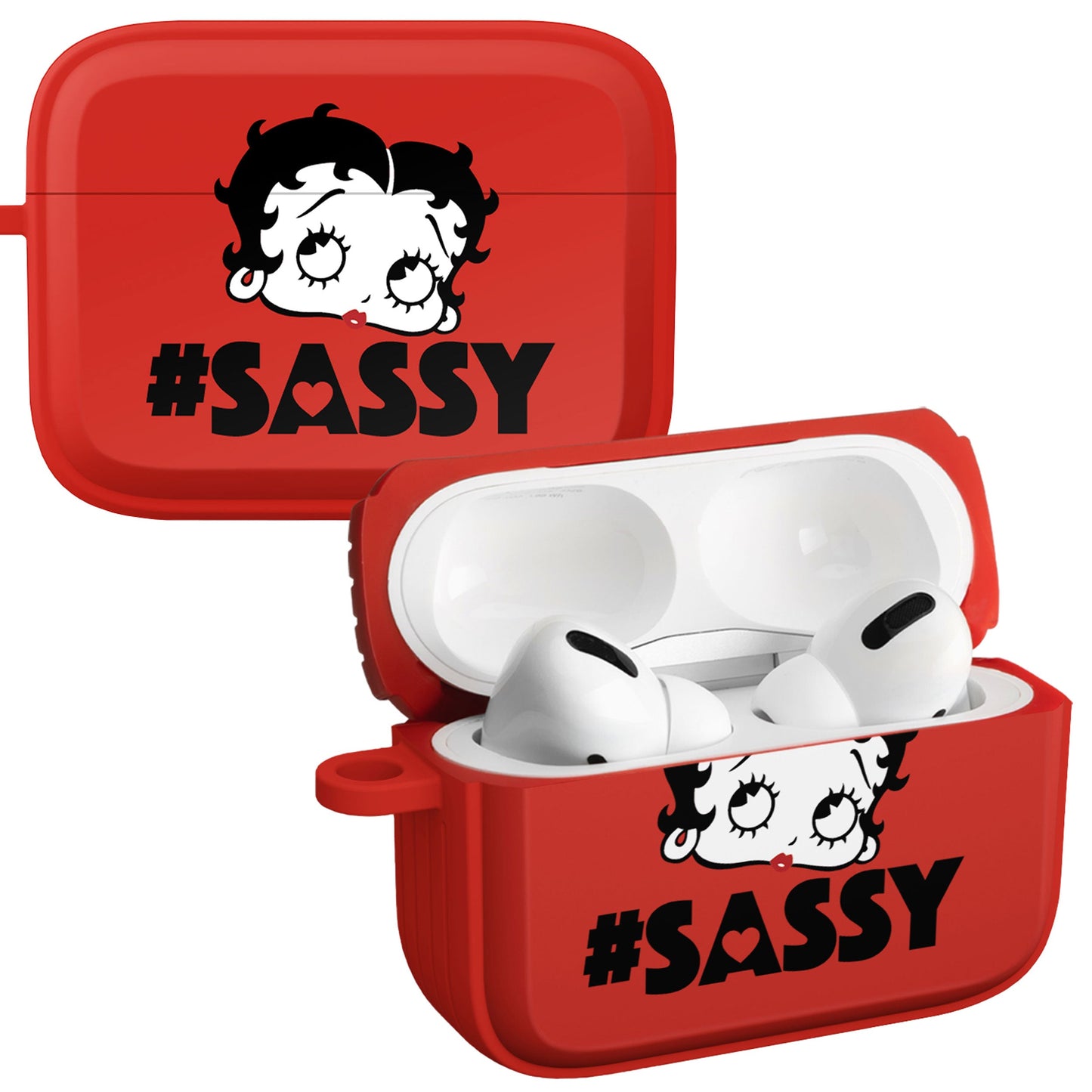 Betty Boop Classic HDX Apple AirPods Pro 1 & 2 Case Cover
